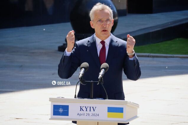 Столтенберг заявил, что надеется на вступление Украины в НАТО в ближайшие 10 лет