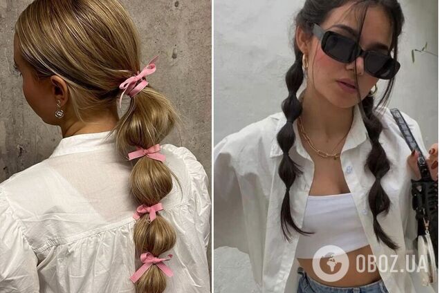 Тренд Bubble Braids покорил TikTok: как сделать косы-пузырьки и добавить объем волосам