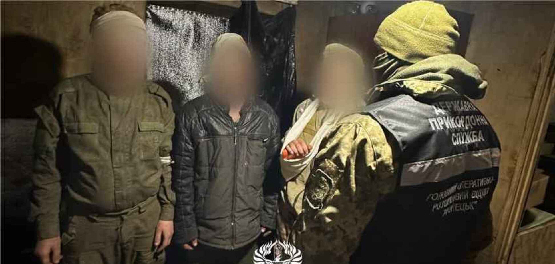 'Приехали, чтобы заработать денег': пограничники взяли в плен трех оккупантов на Донецком направлении. Фото и видео