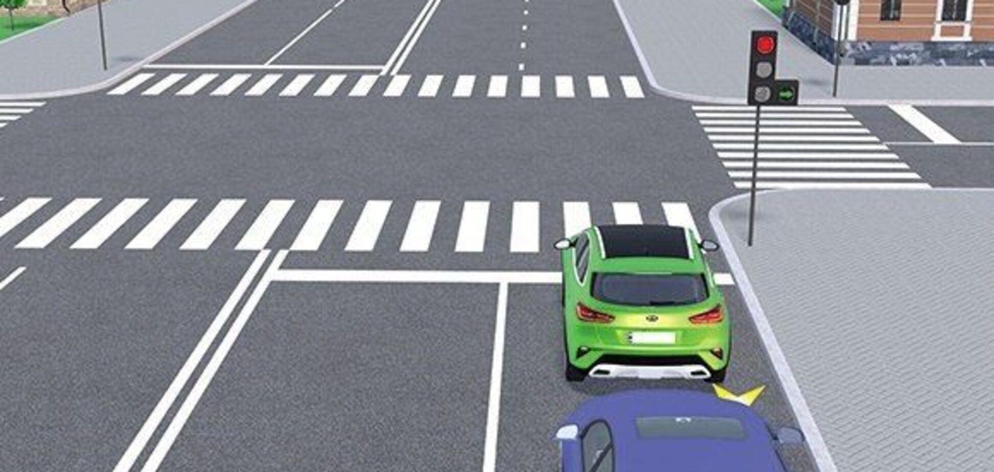 Коли водій зобов’язаний повернути праворуч: непросте завдання з ПДР