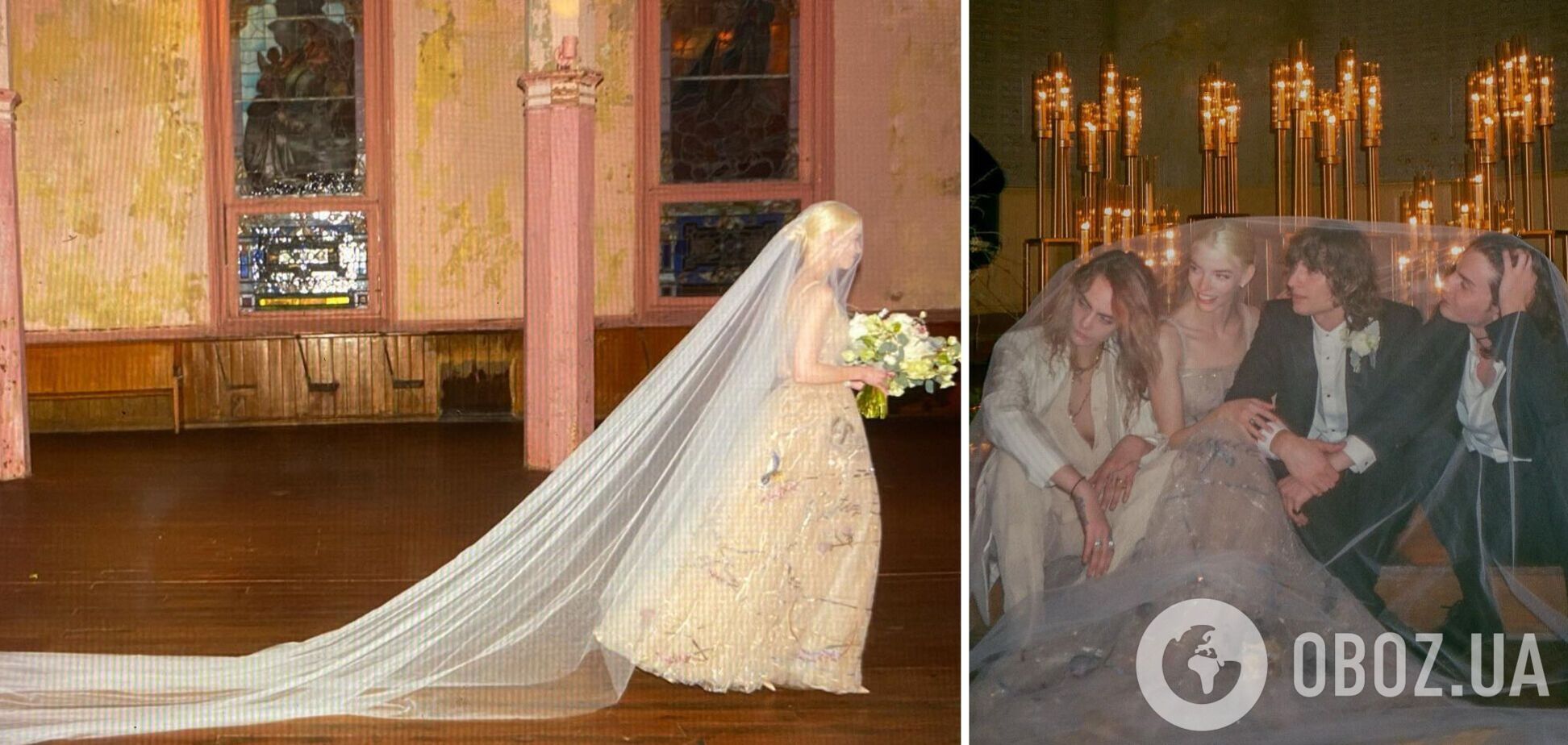 Аня Тейлор-Джой вперше показала фото зі свого таємного весілля в 2022 році і засвітила 'кривавий' торт у вигляді анатомічних сердець
