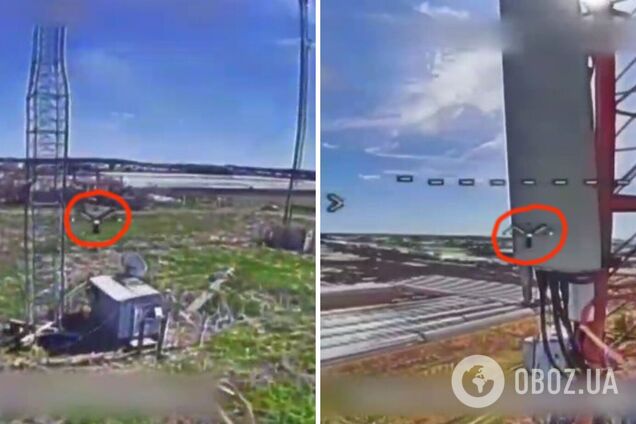 На Запорізькому напрямку захисники України знищили центр управління РЕБ і антенне обладнання загарбників. Відео