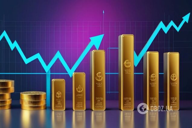 Мировые цены на золото взлетели до рекордных показателей