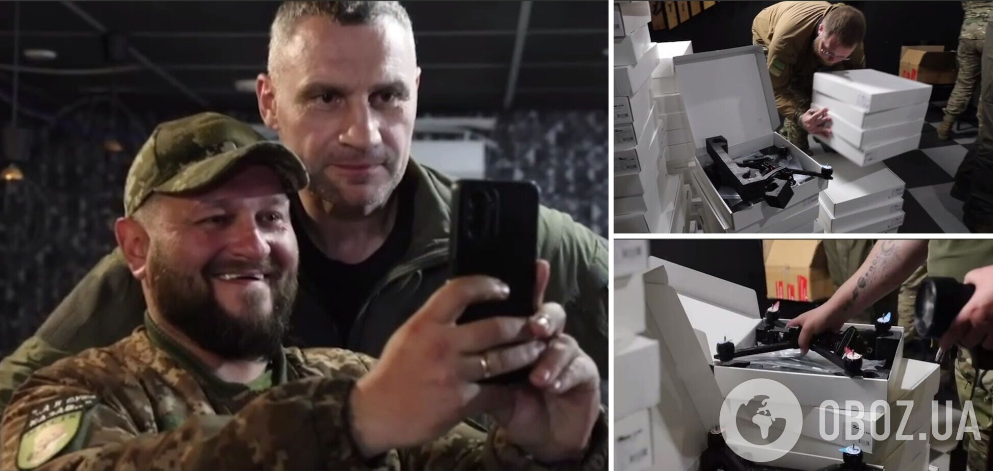 Кличко посетил защитников Украины на Донбассе