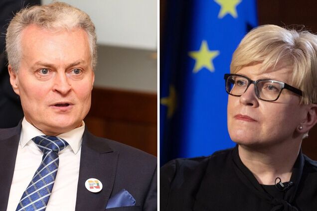 Гітанас Науседа та Інгріда Шимоніте