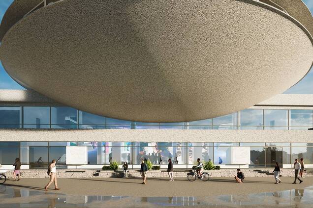 'Летающая тарелка' на Лыбедской сохранит свою подлинность и функцию рядом с ТРЦ – ГИАГ