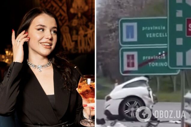 Українська модель Анна Краєвська розбилась на Ferrari в Італії: що відомо про страшну ДТП