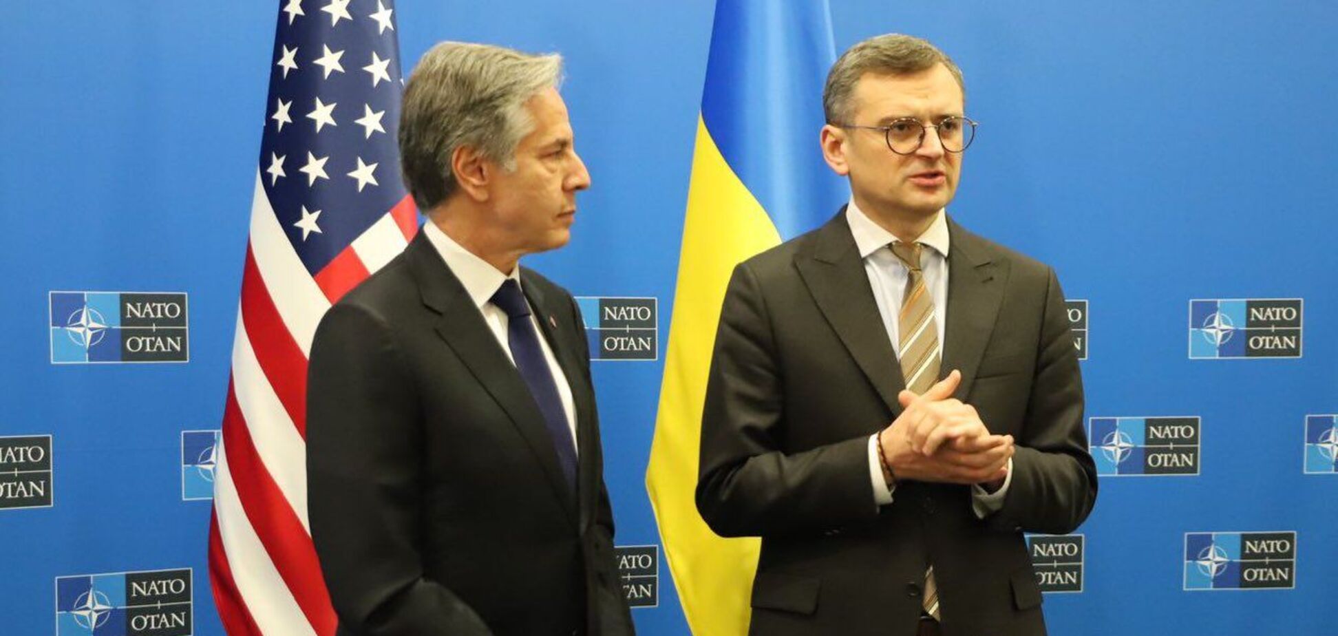 Столтенберг та Кулеба у Брюсселі (Бельгія) 4 квітня 2024 року