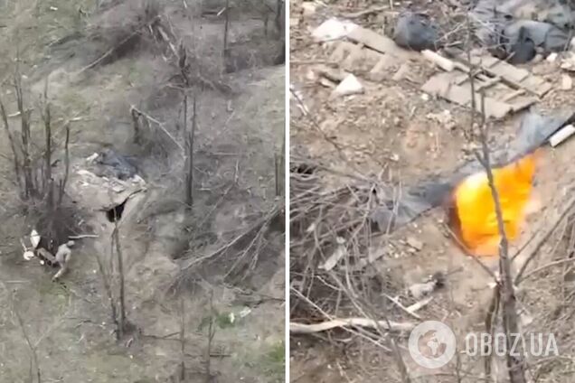 Відпрацювали точно: прикордонники зачистили сховок окупантів на Новопавлівському напрямку. Відео