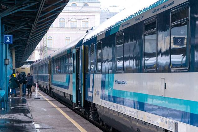 В Украине запустили продажу билетов на поезд Чоп – Будапешт – Вена
