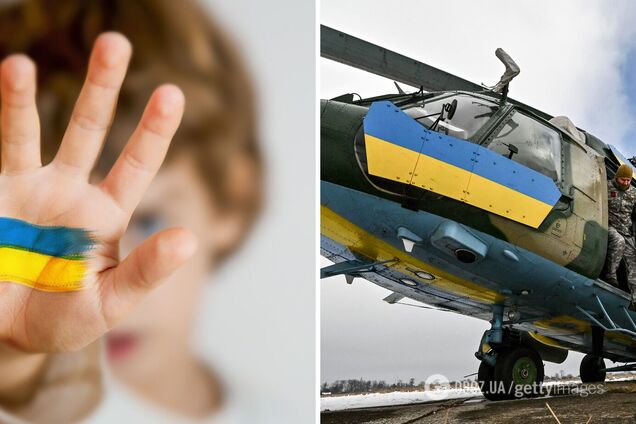До сліз. Пілоти здійснили посадку в полі, щоб дати цукерки хлопчику, який махав їм прапором України