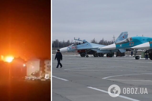 На аеродромі в Морозовську, де вночі прогриміли вибухи, могло перебувати майже 30 літаків РФ: що відомо