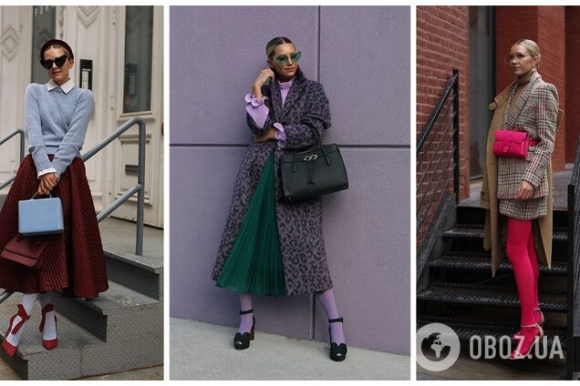 Никогда их не надевайте. Стилистка посоветовала, с чем носить цветные колготки, и назвала единственное табу для женщин