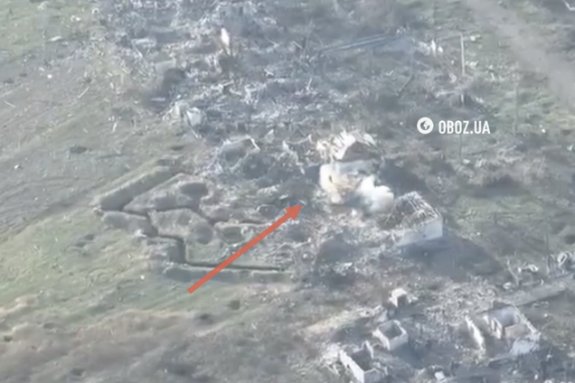 Політ 'колорадського жука': ЗСУ ефектно дістали окупанта з укріплення на Авдіївському напрямку. Відео

