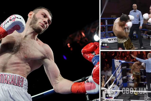 Непобедимый российский боксер, уступал по очкам, но выиграл бой нокаутом и стал чемпионом мира. Видео