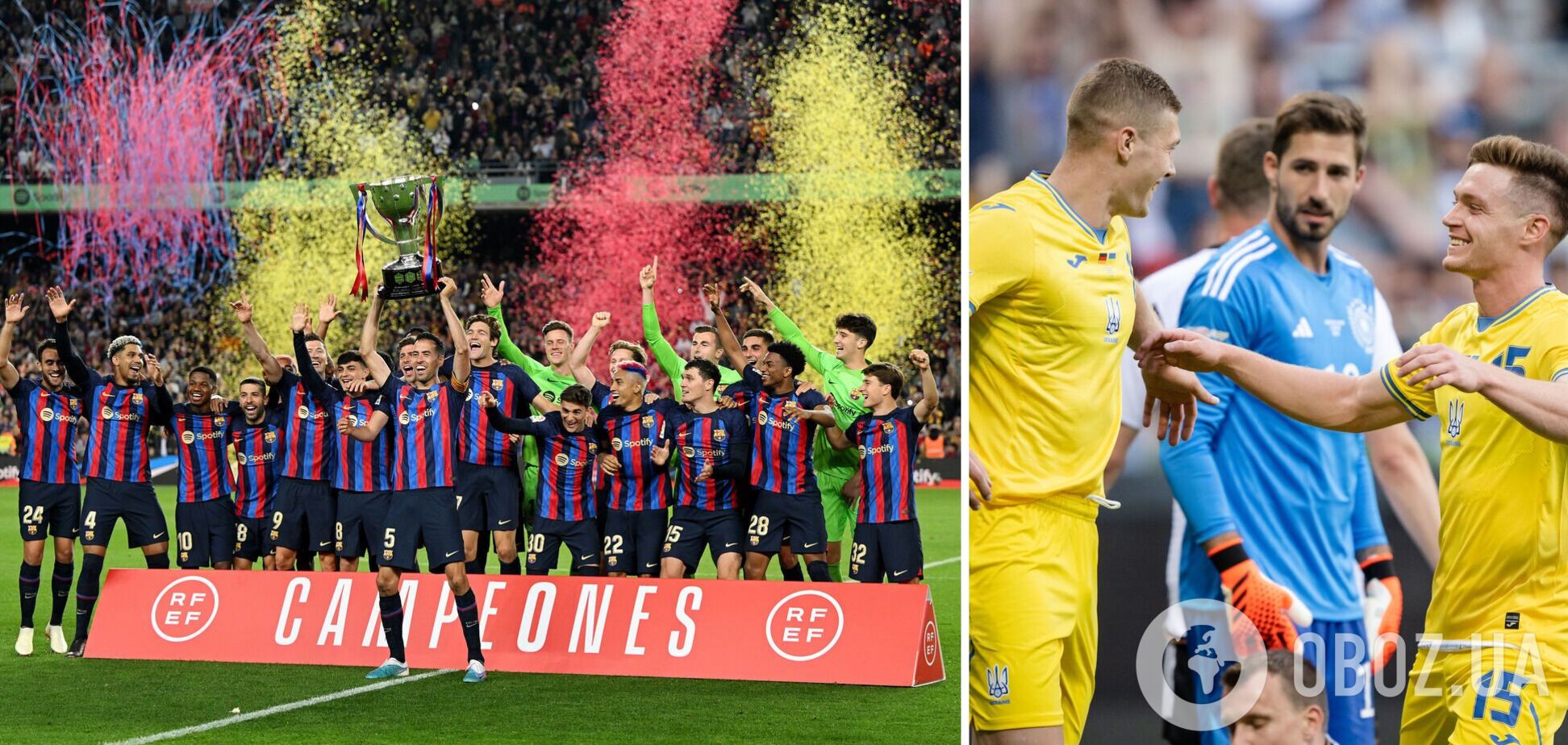 'Барселона' хочет избавиться от Левандовского ради звездного футболиста сборной Украины