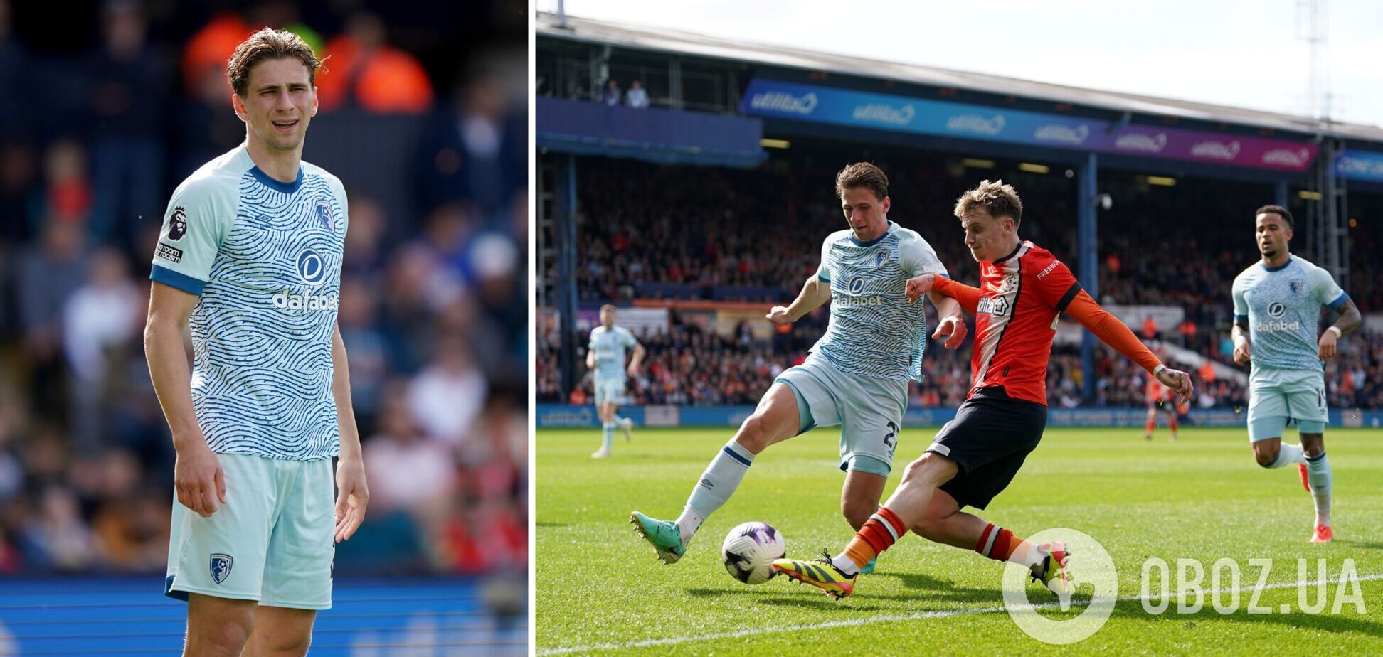 Стадіон в Англії влаштував вражаючий перфоманс на честь футболіста збірної України. Відео