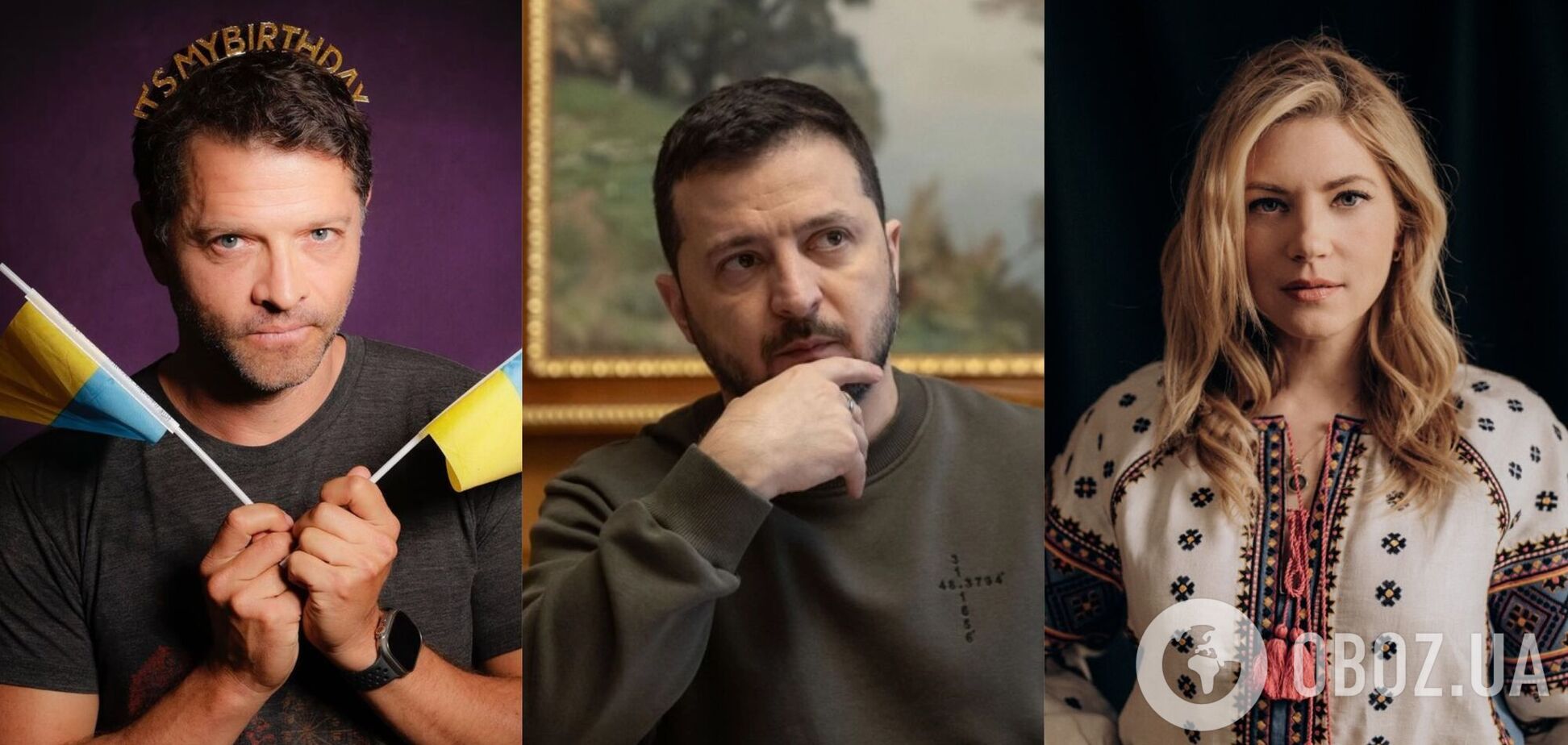 Мировые звезды поговорили с Зеленским о поддержке Украины: что задумали Кэтрин Винник, Миша Коллинз и другие