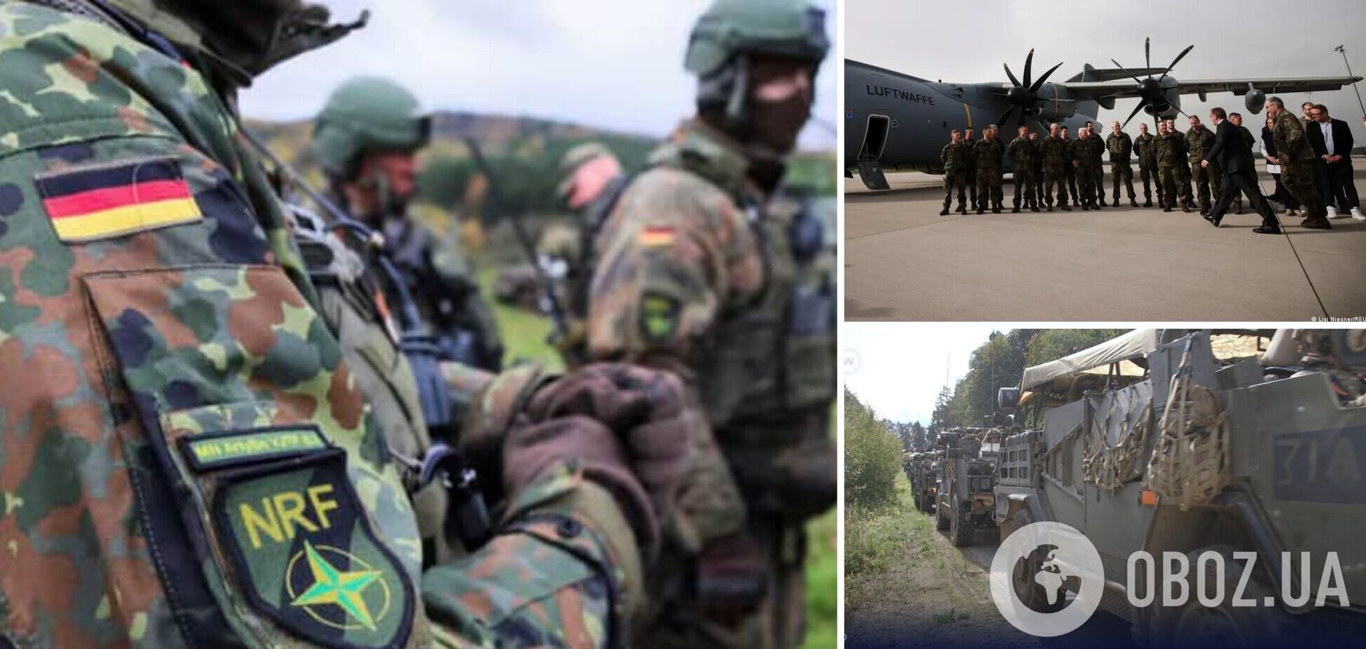 Впервые в истории: Германия отправила контингент военных в Литву