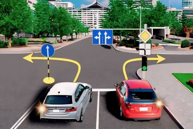 Кто из водителей нарушит правила на повороте? Непростая задача по ПДД