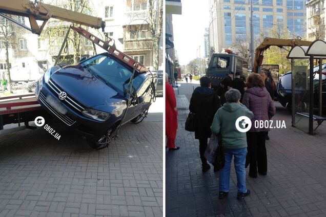 Событие произошло на остановке общественного транспорта