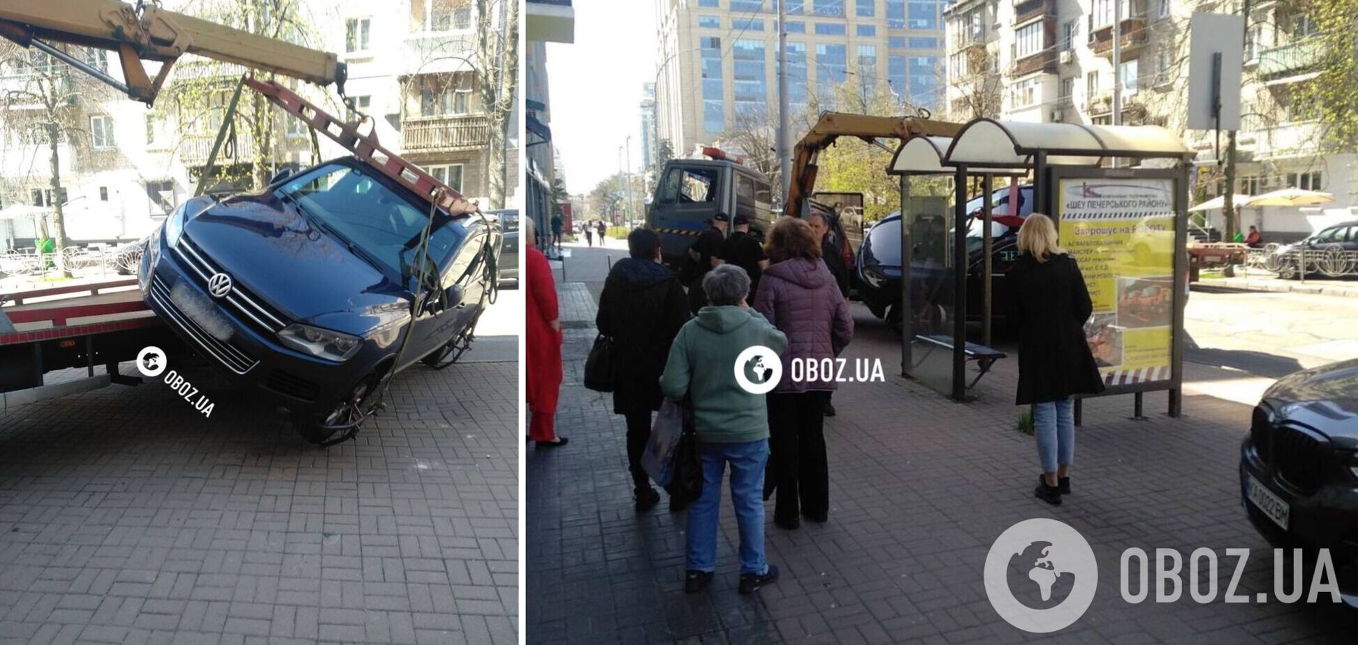 Подія сталась на зупинці громадського транспорту