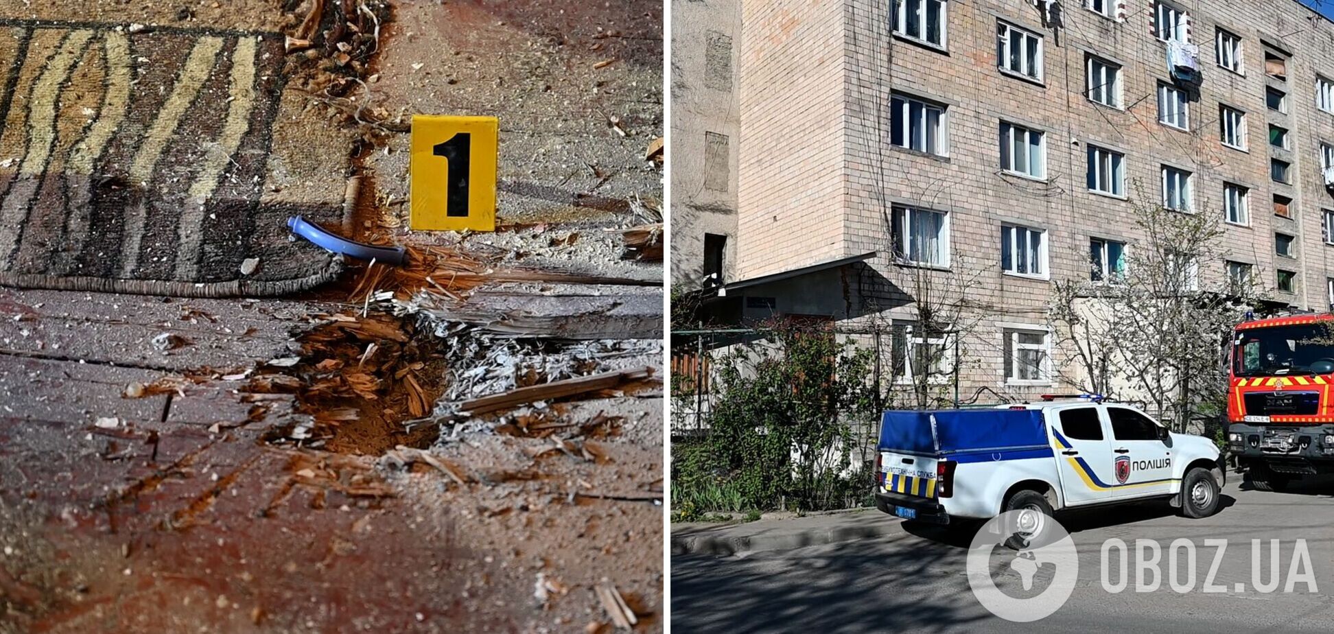 У Чернівцях п’яний чоловік підірвав гранату у багатоповерхівці: десятки людей евакуювали. Фото
