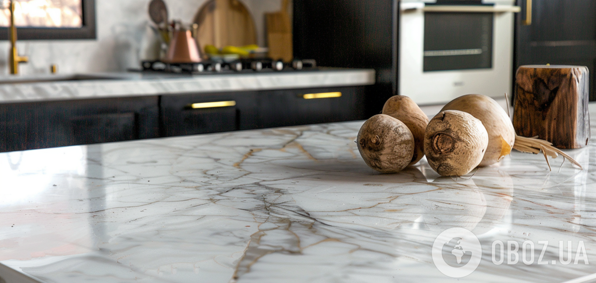 Чим відмити мармурову стільницю: безпечні методи