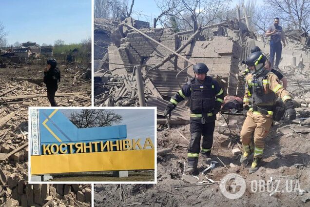 Среди жертв – ребенок: россияне ударили по Константиновке на Донетчине, разбор завалов завершен. Фото