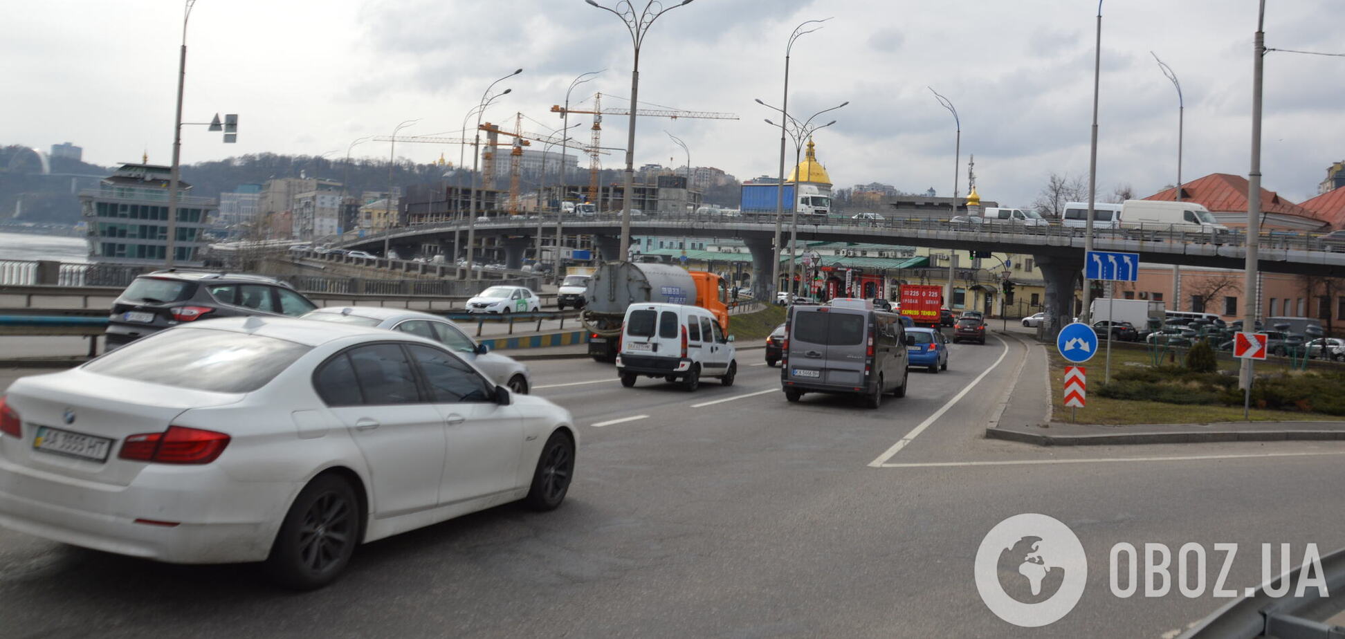 У Києві на дорогах утворилися ранкові затори