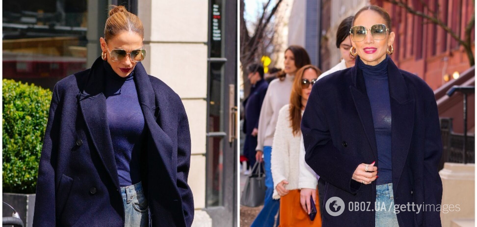 Дженніфер Лопес вийшла на публіку у трендових 'брудних джинсах'