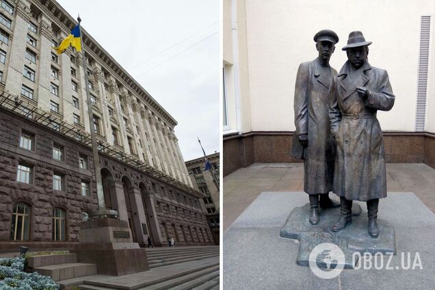 В Киеве планируют демонтировать памятник Жеглову и Шарапову