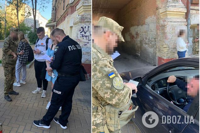 Правоохранители проводят мероприятия по обеспечению безопасности в центре Киева