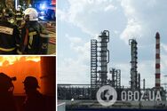 Атака на Рязанский НПЗ была операцией ГУР, горела установка переработки нефти. Фото, видео и все подробности
