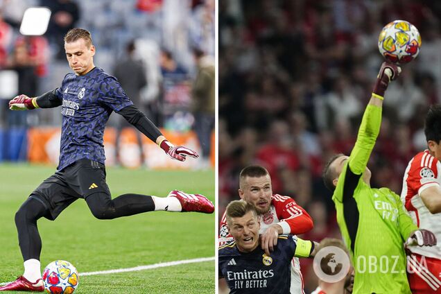 В 'Реале' приняли новое решение по вратарю сборной Украины – СМИ