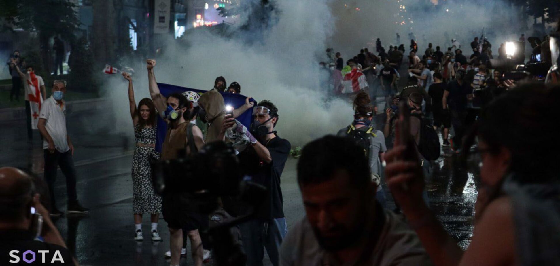 Грузины борются против щупальцев Кремля