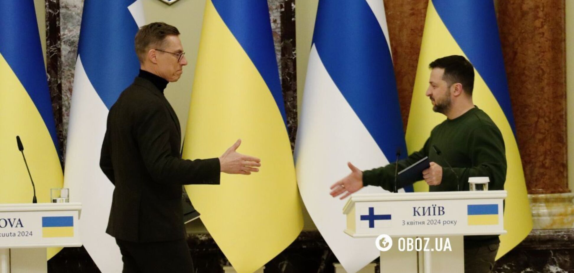Президент Фінляндії: зараз єдиний шлях до миру в Україні лежить через поле бою