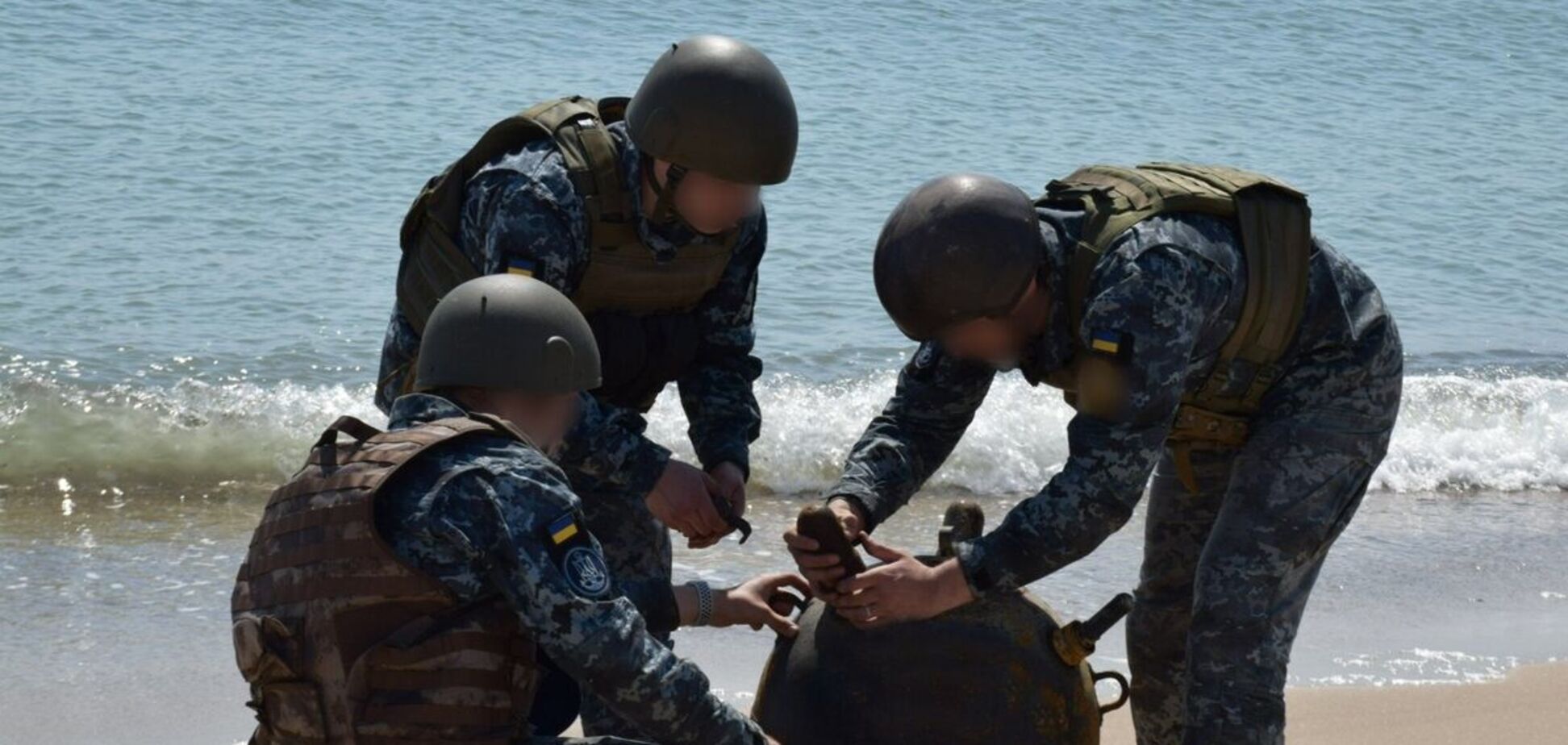 На Одещині знешкоджено ще одну морську міну, яку винесло на берег