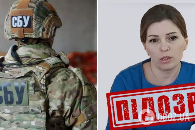 СБУ сообщила о подозрении экс-старосте села в Херсонской области, возглавившей местную оккупационную администрацию. Фото