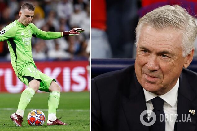 Тренер 'Реала' определился с судьбой вратаря сборной Украины перед финалом ЛЧ – СМИ