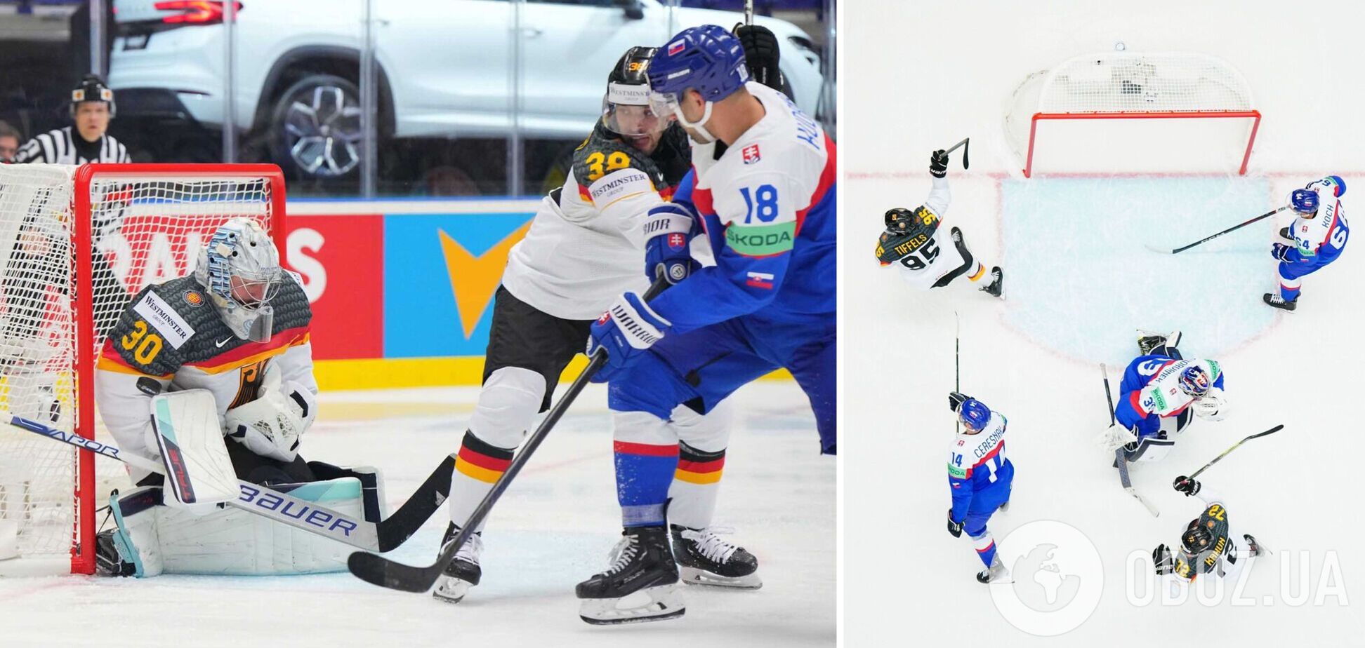 Забито 10 голів: ЧС-2024 з хокею розпочався з гучної сенсації
