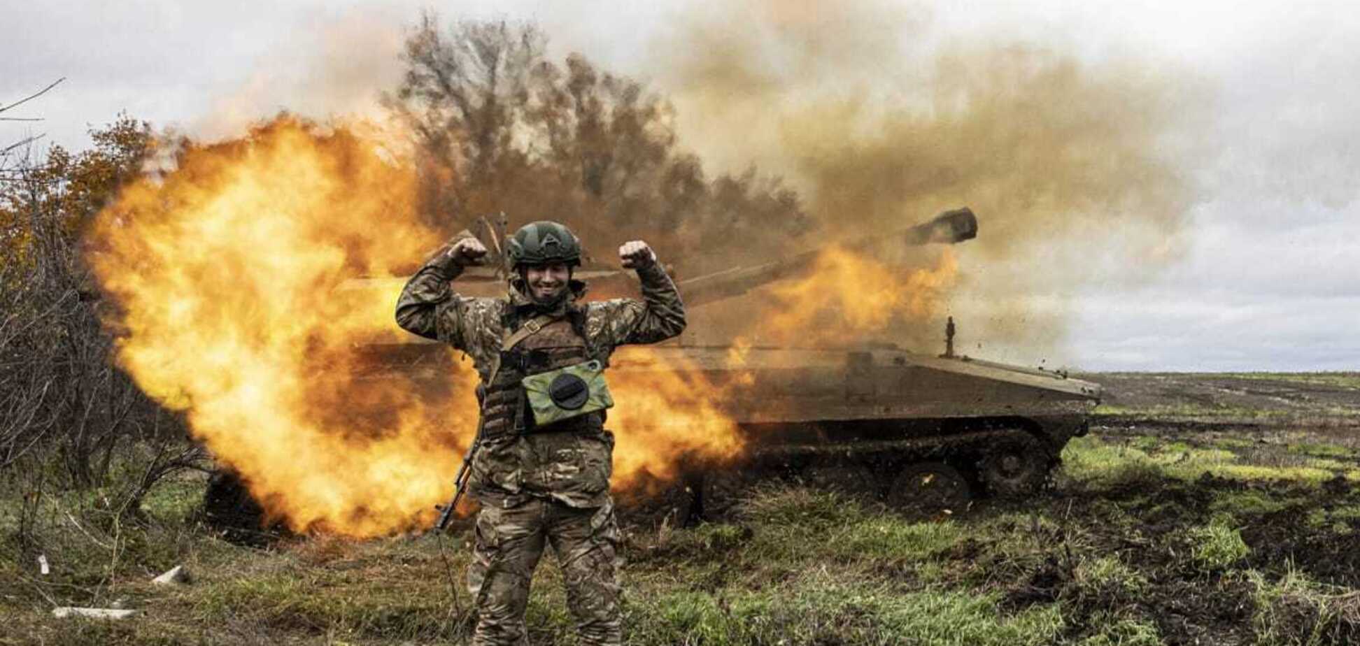 На Харківщині гвардійці знищили БМП з ворожим десантом та майже взвод особового складу армії РФ. Фото