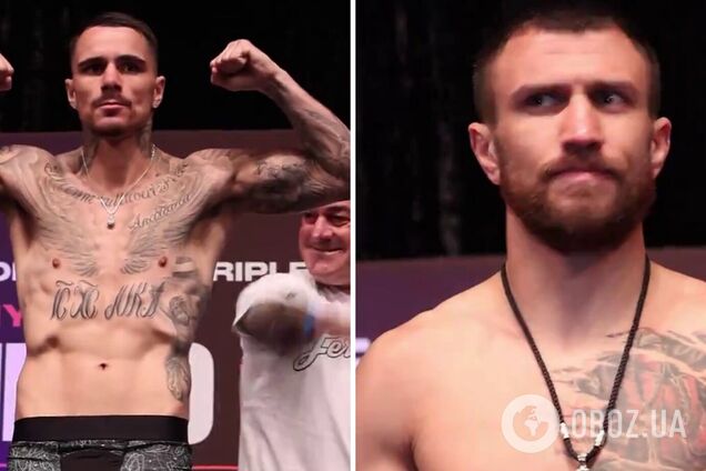 Камбосос мінімально програв Ломаченку в австралійському Перті на церемонії зважування. Відео