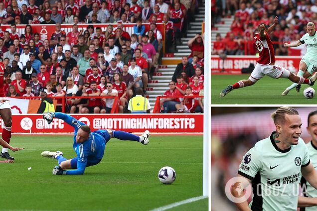 Мудрик в два касания забил гениальный гол на 8-й минуте матча в АПЛ. Видео