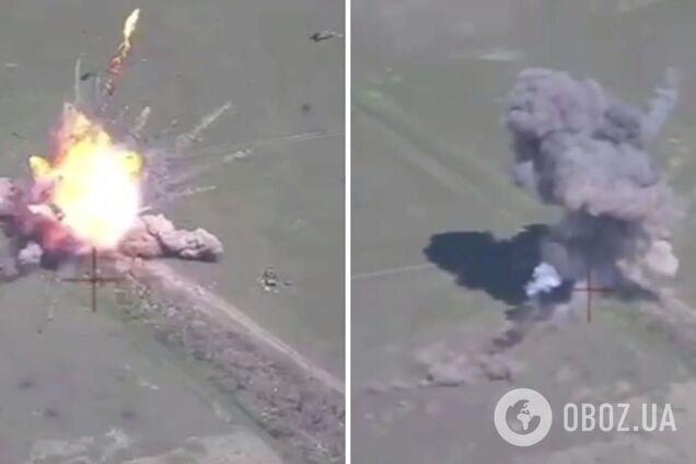 Рухався на вогневу позицію: воїни ЗСУ спалили російський танк під Авдіївкою. Відео