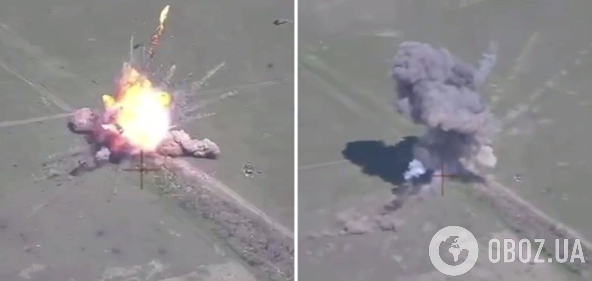 Двигался на огневую позицию: воины ВСУ сожгли российский танк под Авдеевкой. Видео