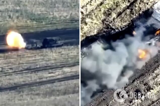 Украинские воины разбили вражеский 'Солнцепек', а затем добили 'службу эвакуации'. Видео