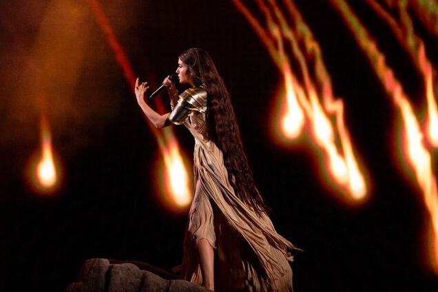 'Это столь сильное послание!' Иностранцы догадались, что означают огни на фоне выступления Украины на Евровидении 2024