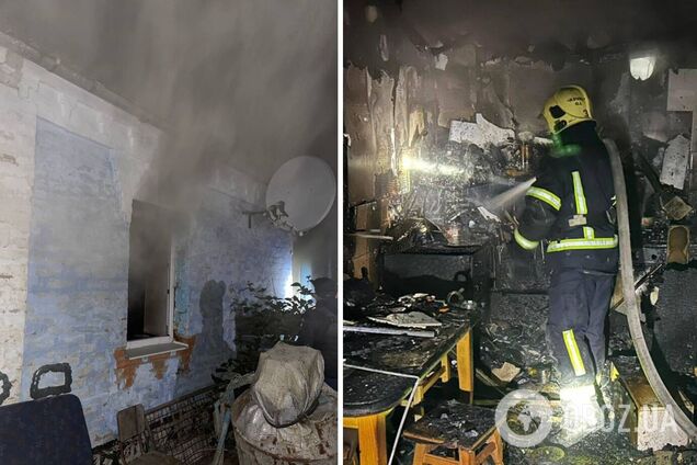 Рятувальники загасили вогонь на площі 30 метрів квадратних