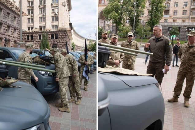Мэр передал военным очередную партию помощи от Киева